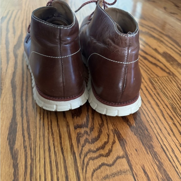Cole Haan Brown Leather Chukka Boots Men’s size 13 - Picture 4 of 6